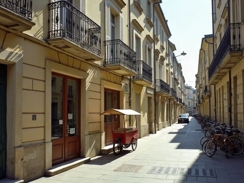 Quartiers de Nancy à éviter : ce que les chiffres et le terrain révèlent Rue calme du centre-ville de Nancy en matinée